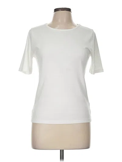 Pre-owned Jcrew Short Sleeve T-shirt In White