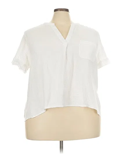 Pre-owned Jcrew Short Sleeve T-shirt In White