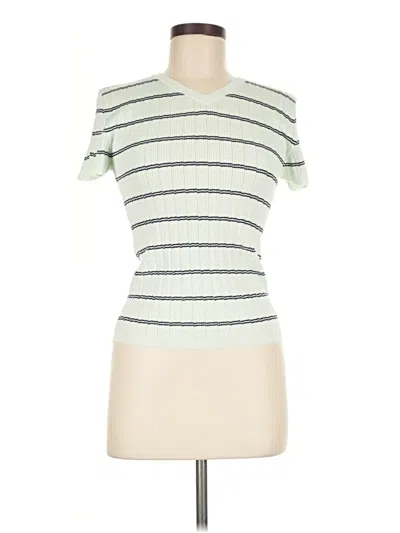 Jcrew Short Sleeve Turtleneck In White