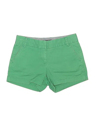 Pre-owned Jcrew Shorts In Green