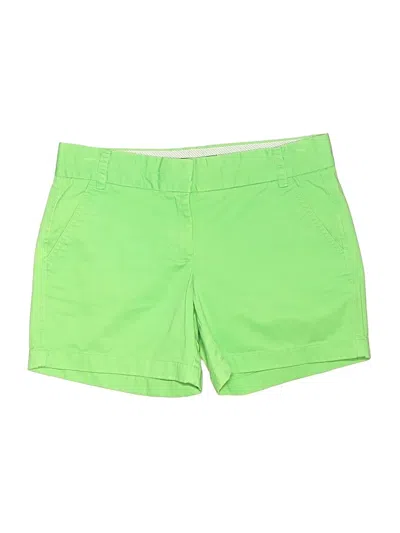 Pre-owned Jcrew Shorts In Green