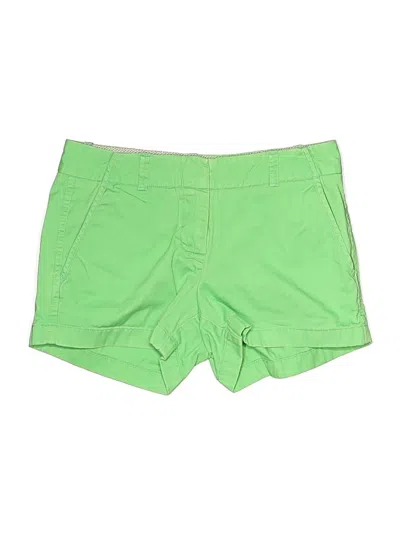 Pre-owned Jcrew Shorts In Green