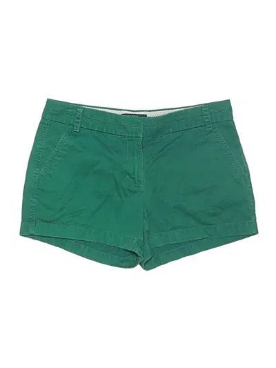 Pre-owned Jcrew Shorts In Green
