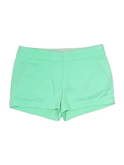 Pre-owned Jcrew Shorts In Green