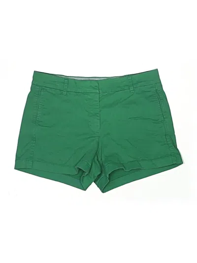 Pre-owned Jcrew Shorts In Green