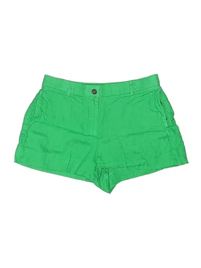 Pre-owned Jcrew Shorts In Green