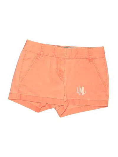 Pre-owned Jcrew Shorts In Orange