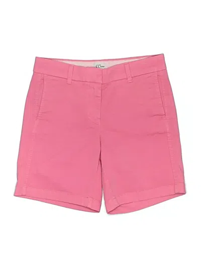 Pre-owned Jcrew Shorts In Pink