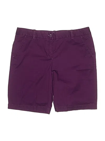 Pre-owned Jcrew Shorts In Purple
