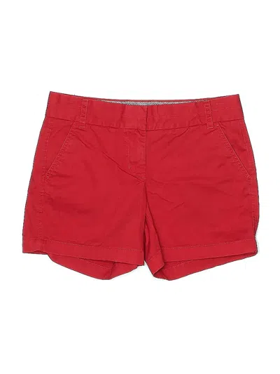 Pre-owned Jcrew Shorts In Red