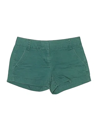 Pre-owned Jcrew Shorts In Teal