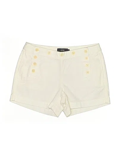 Pre-owned Jcrew Shorts In White