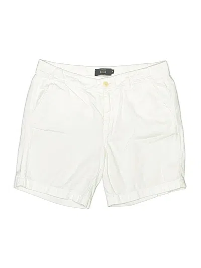 Pre-owned Jcrew Shorts In White