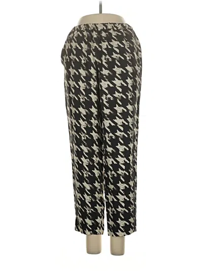 Pre-owned Jcrew Silk Pants In Black