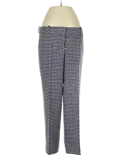 Pre-owned Jcrew Silk Pants In Blue