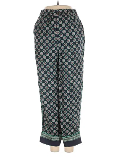 Pre-owned Jcrew Silk Pants In Green