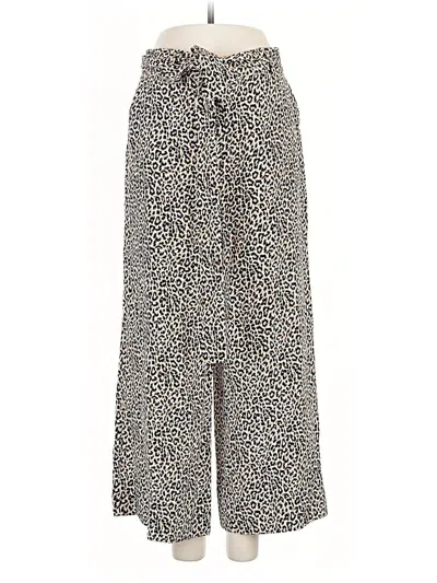 Pre-owned Jcrew Silk Pants In White