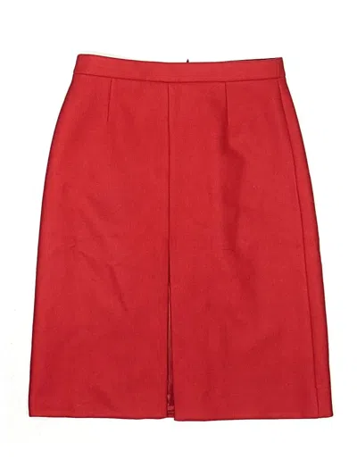 Pre-owned Jcrew Skort In Red