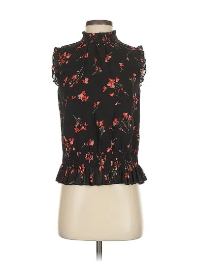Pre-owned Jcrew Sleeveless Blouse In Black