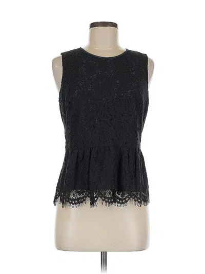 Pre-owned Jcrew Sleeveless Blouse In Black