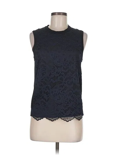 Pre-owned Jcrew Sleeveless Blouse In Black