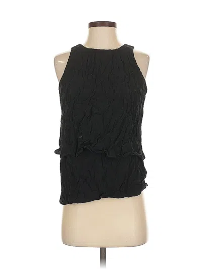 Pre-owned Jcrew Sleeveless Blouse In Black