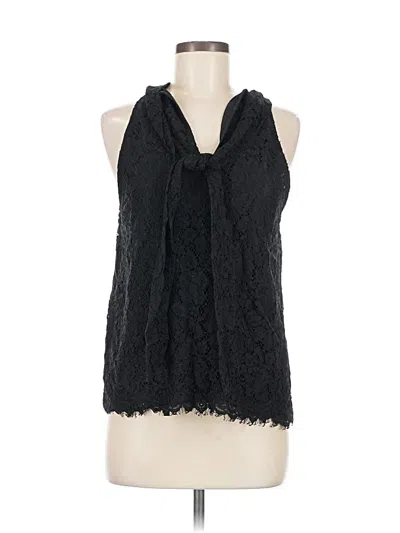 Pre-owned Jcrew Sleeveless Blouse In Black