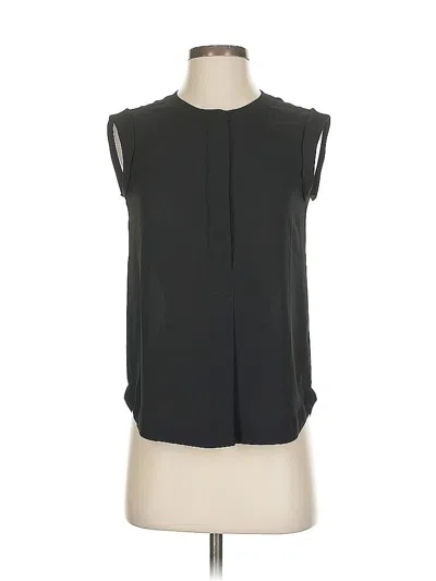 Pre-owned Jcrew Sleeveless Blouse In Black