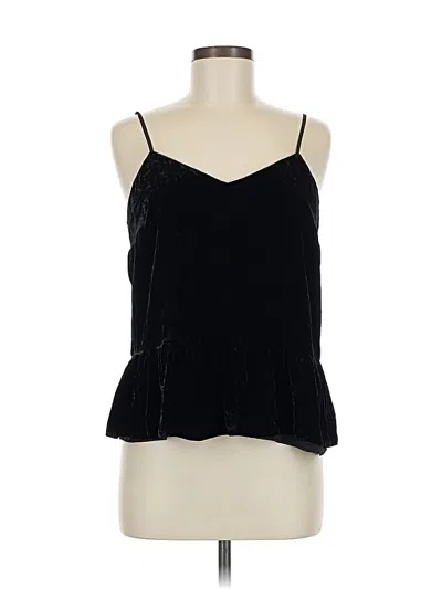 Pre-owned Jcrew Sleeveless Blouse In Black