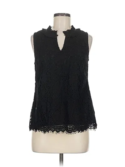 Pre-owned Jcrew Sleeveless Blouse In Black