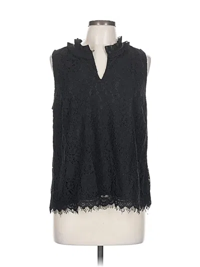 Pre-owned Jcrew Sleeveless Blouse In Black