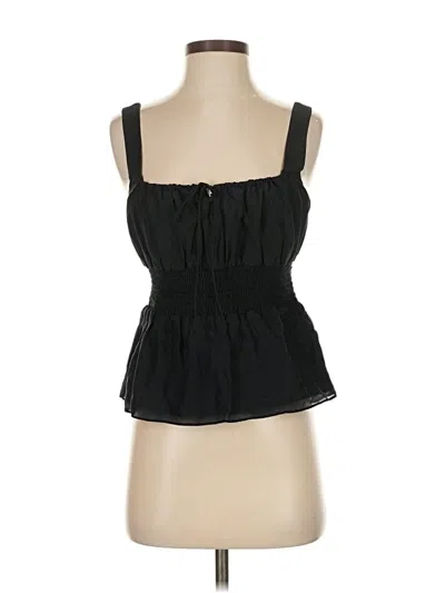 Pre-owned Jcrew Sleeveless Blouse In Black
