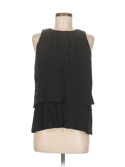 Pre-owned Jcrew Sleeveless Blouse In Black