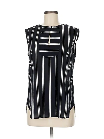 Pre-owned Jcrew Sleeveless Blouse In Black