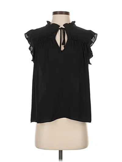 Pre-owned Jcrew Sleeveless Blouse In Black