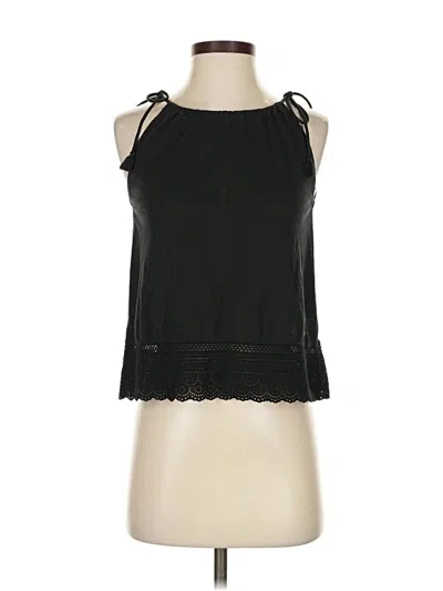 Pre-owned Jcrew Sleeveless Blouse In Black