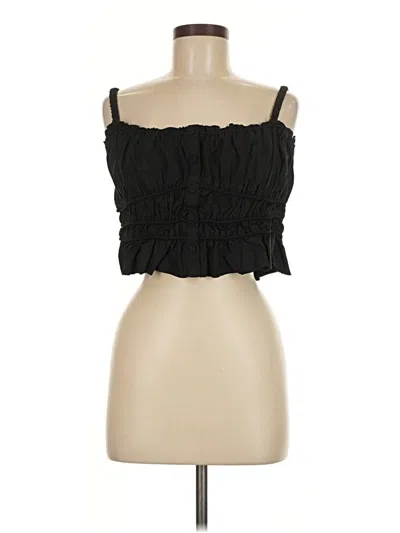 Pre-owned Jcrew Sleeveless Blouse In Black