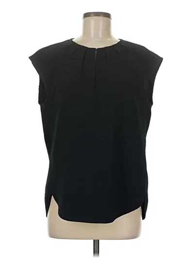 Pre-owned Jcrew Sleeveless Blouse In Black