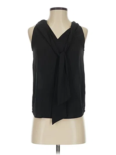 Jcrew Sleeveless Blouse In Black