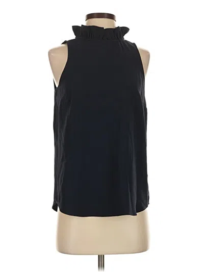 Pre-owned Jcrew Sleeveless Blouse In Black