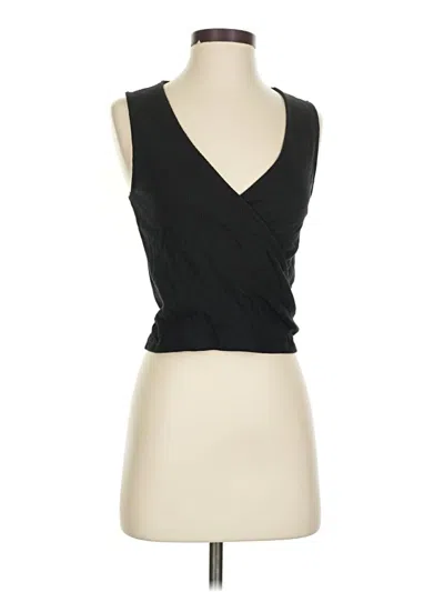 Pre-owned Jcrew Sleeveless Blouse In Black