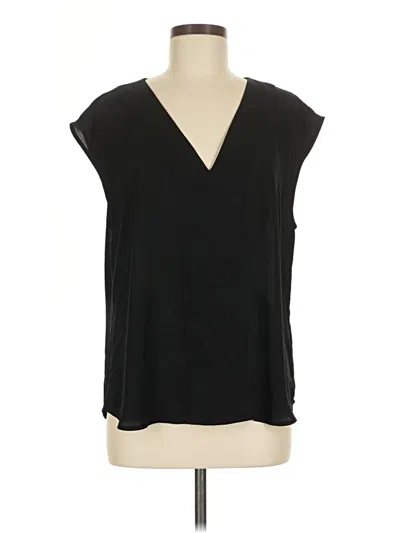 Pre-owned Jcrew Sleeveless Blouse In Black