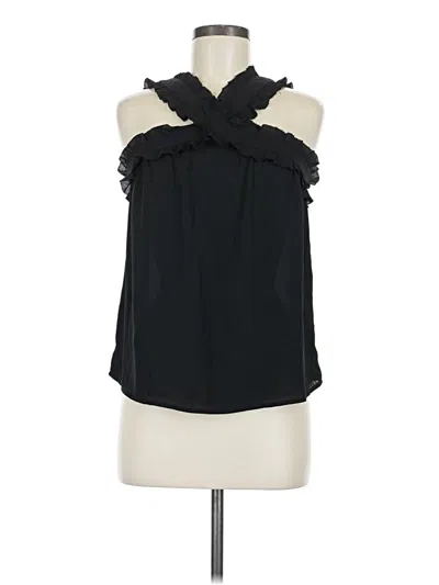 Pre-owned Jcrew Sleeveless Blouse In Black