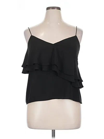 Pre-owned Jcrew Sleeveless Blouse In Black
