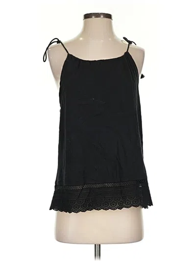 Pre-owned Jcrew Sleeveless Blouse In Black