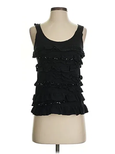 Pre-owned Jcrew Sleeveless Blouse In Black