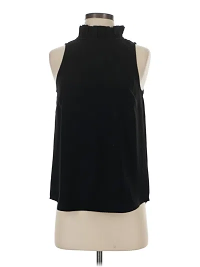 Pre-owned Jcrew Sleeveless Blouse In Black