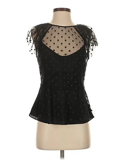 Pre-owned Jcrew Sleeveless Blouse In Black