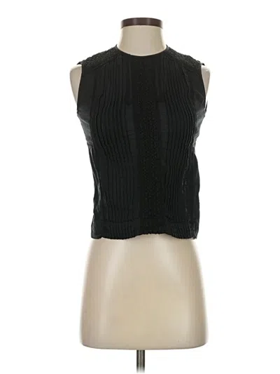Pre-owned Jcrew Sleeveless Blouse In Black