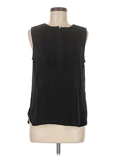 Pre-owned Jcrew Sleeveless Blouse In Black
